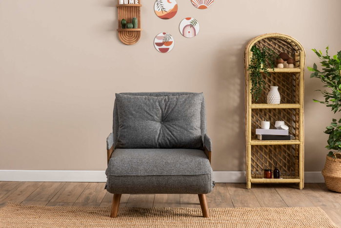 Atelier Del Sofa Cosmo Single - Gris claro Atelier Del Sofa Cosmo Single - Gris claro
